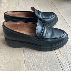 Madewell Bradley lugsole loafers - worn once!